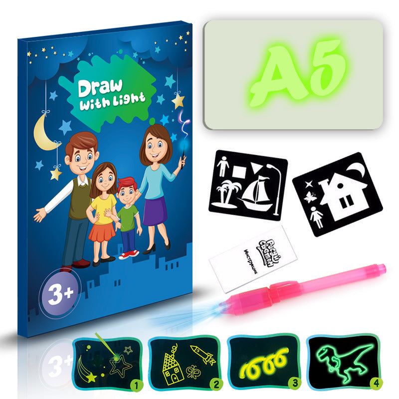 Magic Mess-Free Drawing Light Pad 3D