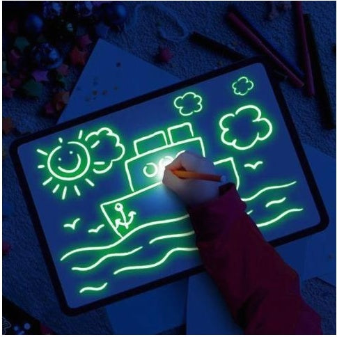 Magic Mess-Free Drawing Light Pad 3D